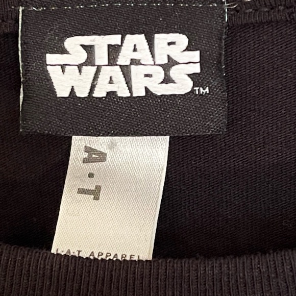 Juniors' Star Wars Death Star That's No Moon Impressionism Painting Tee (C-57 - Picture 3 of 6